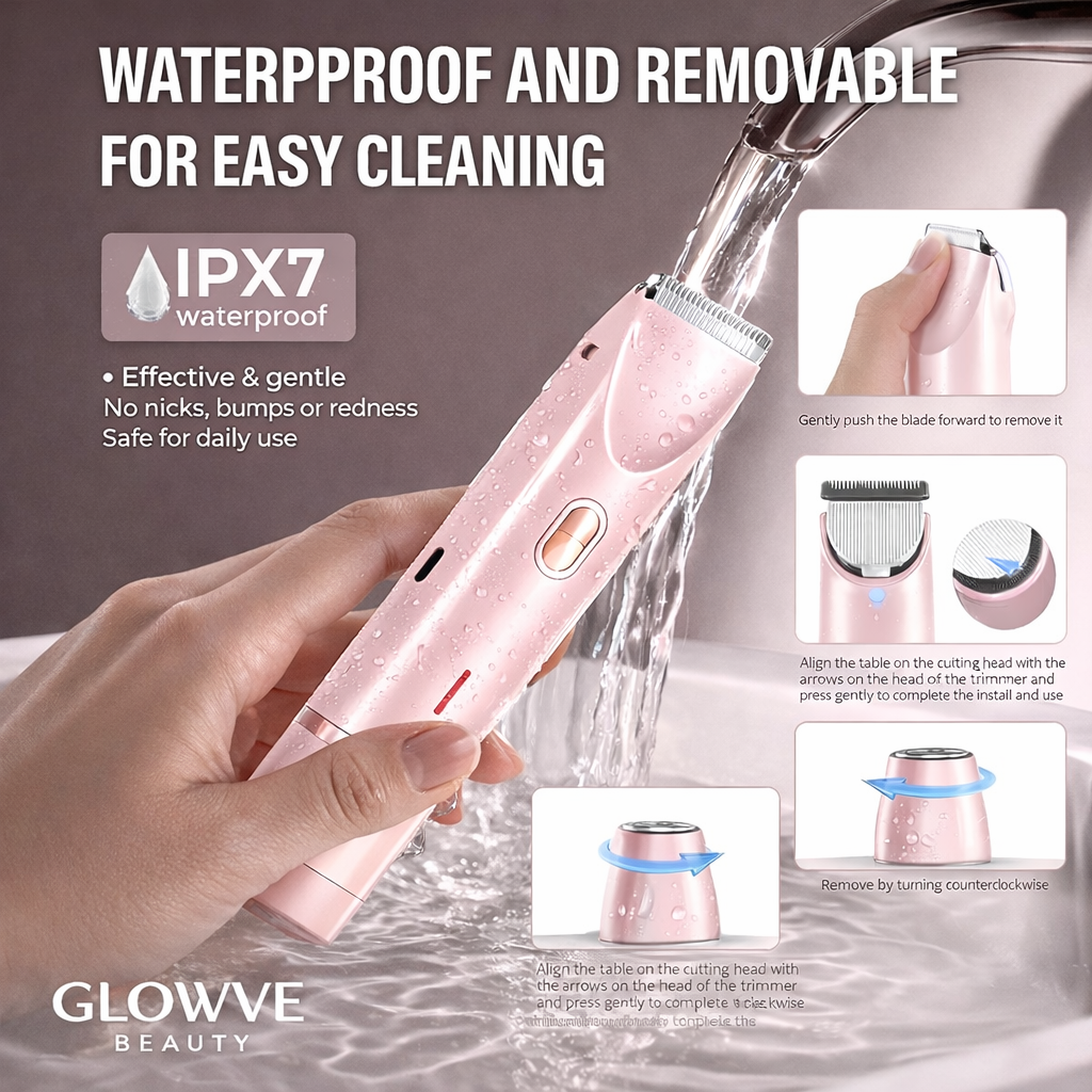 Glowve Beauty™ Painless Bikini & Body Hair Remover